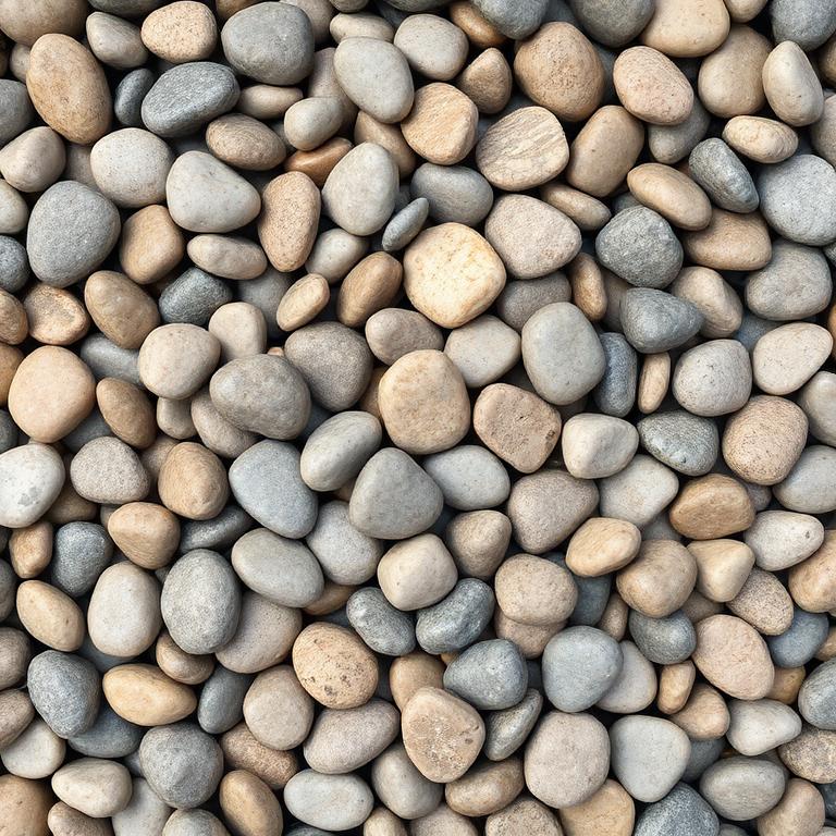 Natural River Pebbles